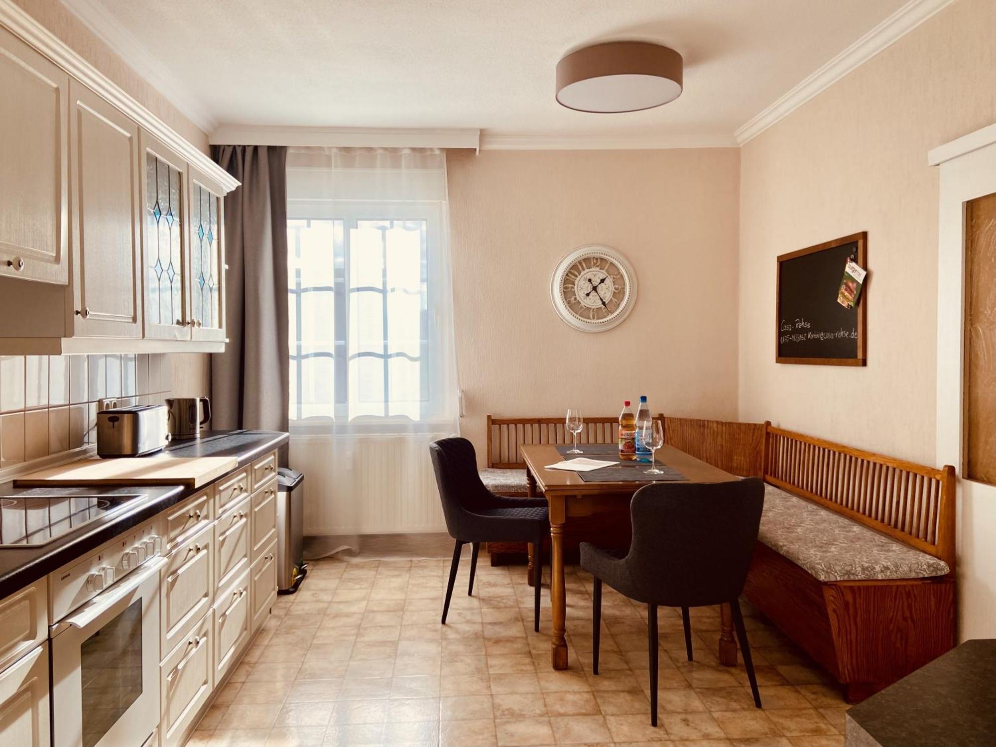 Casa Rehse I Stilvolles Apartment I 24H-Self-Check-In I Kostenlos Parken & Wlan I 55-Zoll-Smart&Kabel-Tv I Oepnv Erfurt Buitenkant foto